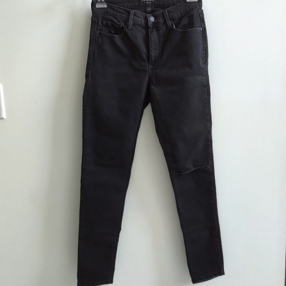 BRF High Rise Black Skinny Jeans - Picture 3 of 9